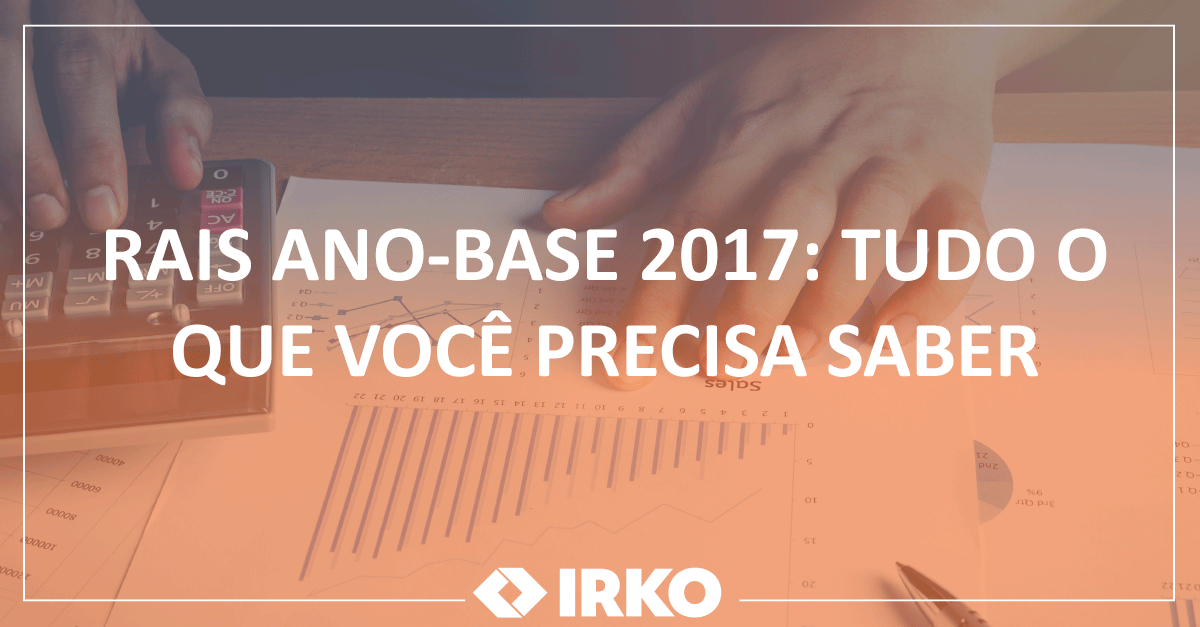 Prazo para declaração da RAIS ano-base 2017 vai até 23 de março