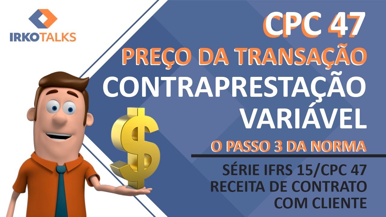 IFRS 15 (CPC 47) entra em vigor em 2018!